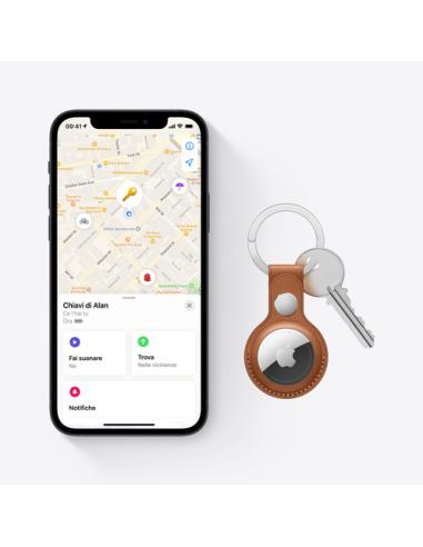 Apple AirTag Elemento Buscador Plata, Blanco