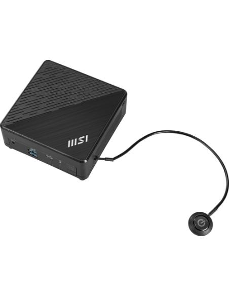 MSI Cubi N ADL-047BES 0,69 l tamaño PC Negro N100