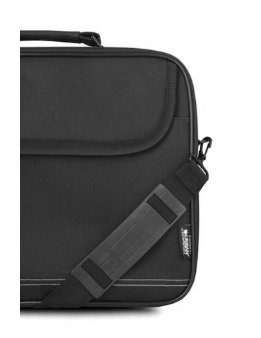 Urban Factory AVB05UF-V2 maletines para portátil 35,6 cm (14") Maletín Negro