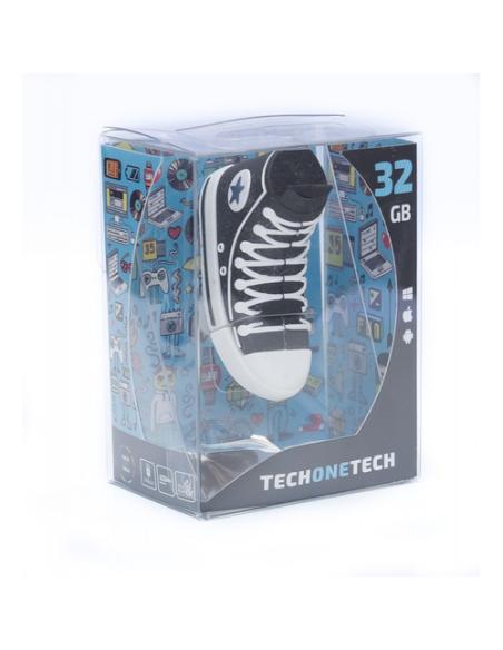 TECH ONE TECH TEC5149-32 unidad flash USB 32 GB USB tipo A Negro, Blanco
