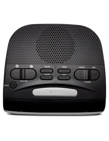 Aiwa CR-15 despertador Reloj despertador digital Negro, Blanco