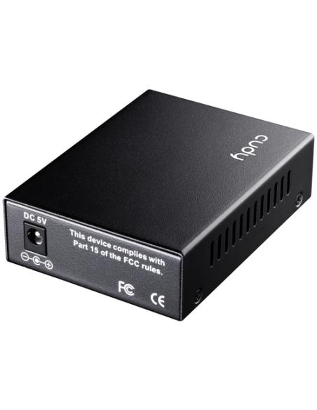 Cudy MC100SA-20 convertidor de medio 100 Mbit/s 1310 nm Monomodo Negro