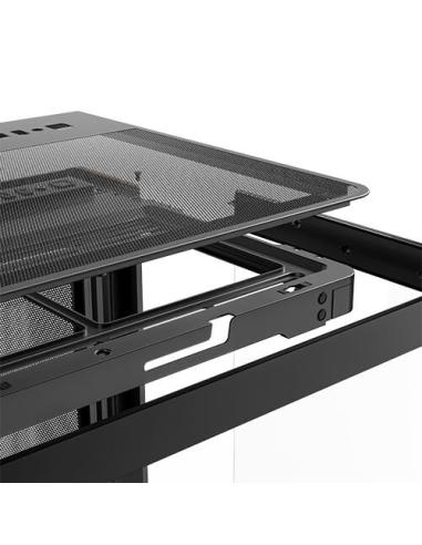 Antec C8 Curve Wood Full Tower Negro, Transparente, Madera