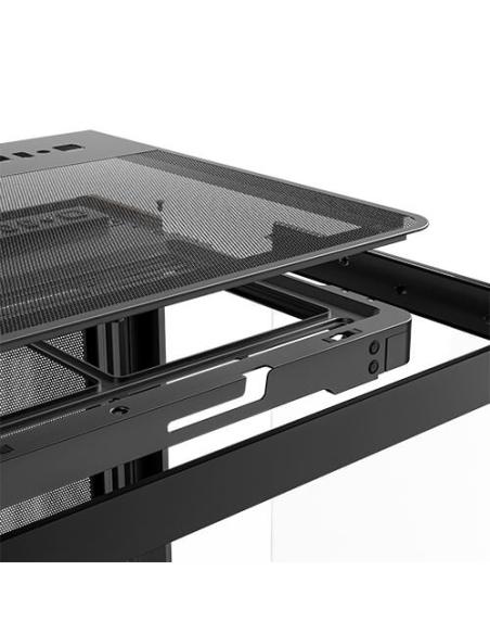 Antec C8 Curve Wood Full Tower Negro, Transparente, Madera