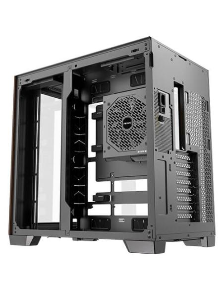 Antec C8 Curve Wood Full Tower Negro, Transparente, Madera