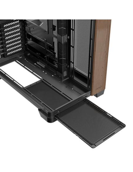Antec C8 Curve Wood Full Tower Negro, Transparente, Madera