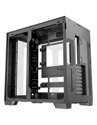 Antec C8 Curve Wood Full Tower Negro, Transparente, Madera
