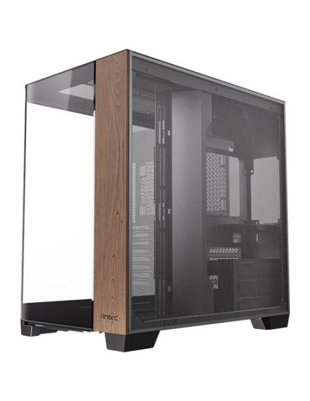 Antec C8 Curve Wood Full Tower Negro, Transparente, Madera