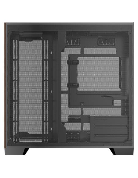 Antec C8 Curve Wood Full Tower Negro, Transparente, Madera