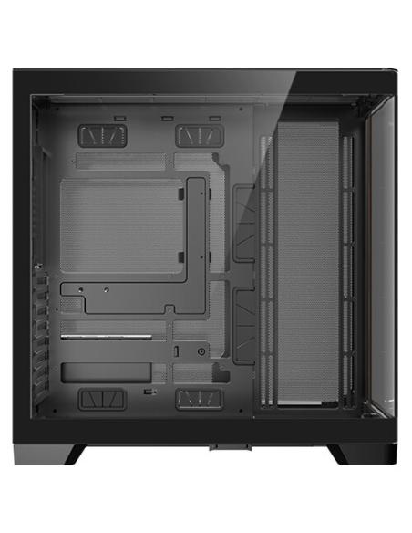 Antec C8 Curve Wood Full Tower Negro, Transparente, Madera