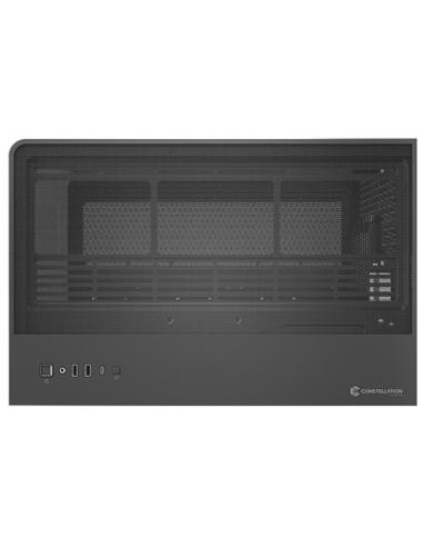 Antec C8 Curve Wood Full Tower Negro, Transparente, Madera