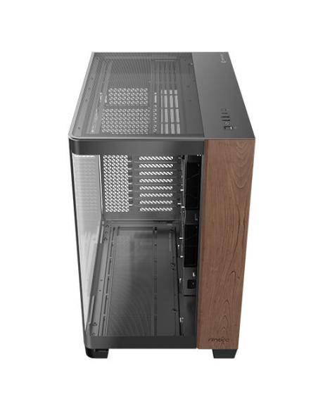 Antec C8 Curve Wood Full Tower Negro, Transparente, Madera