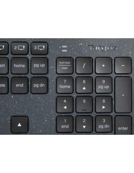 Targus EcoSmart teclado Universal Bluetooth QWERTY Español Negro