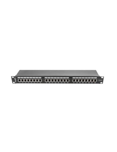 Lanberg PPS6-1024-B panel de parcheo 1U
