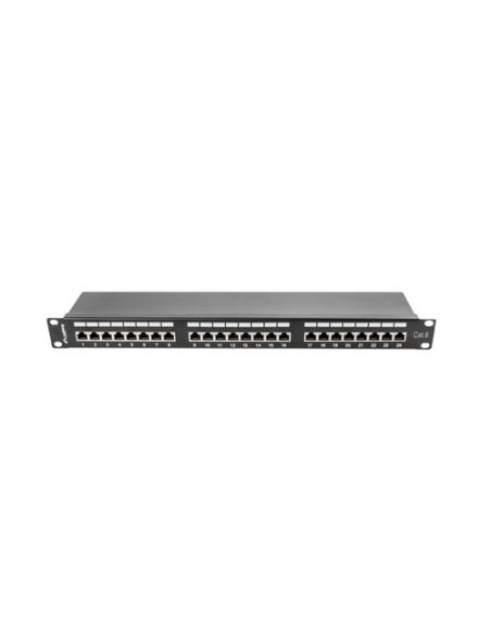 Lanberg PPS6-1024-B panel de parcheo 1U