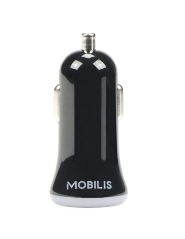 Mobilis 001280 cargador de dispositivo móvil Smartphone, Tableta Negro Encendedor de cigarrillos Auto
