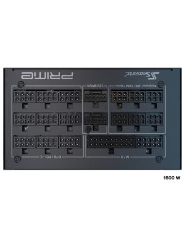 Seasonic ATX3-PRIME-PX-1600 unidad de fuente de alimentación 1600 W 20+4 pin ATX ATX Negro