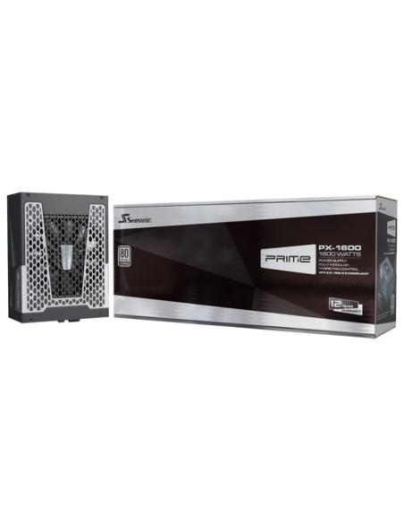 Seasonic ATX3-PRIME-PX-1600 unidad de fuente de alimentación 1600 W 20+4 pin ATX ATX Negro