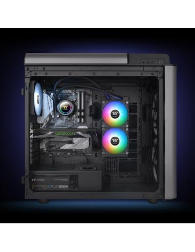 Thermaltake TT TH240 ARGB Procesador Sistema de refrigeración líquida todo en uno 12 cm Negro 1 pieza(s)