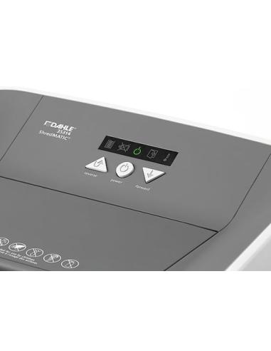 Dahle ShredMATIC 300 triturador de papel Microcorte 60 dB 22 cm Blanco