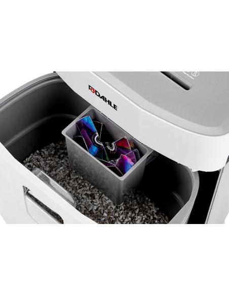 Dahle PS 240 triturador de papel Corte cruzado 65 dB Negro, Gris