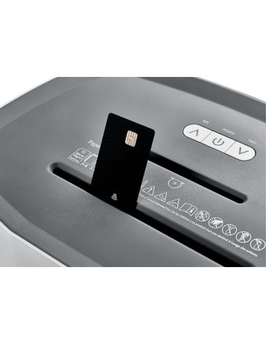 Dahle PS 240 triturador de papel Corte cruzado 65 dB Negro, Gris