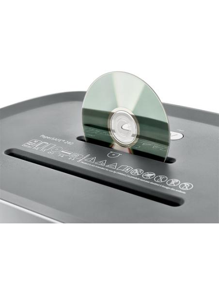 Dahle PS 240 triturador de papel Corte cruzado 65 dB Negro, Gris