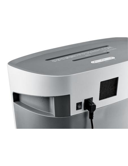 Dahle PS 240 triturador de papel Corte cruzado 65 dB Negro, Gris