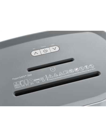 Dahle PaperSAFE 260 triturador de papel Corte en partículas 60 dB 4,8 cm Gris, Blanco