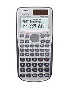 Casio FX-3650PII FX-3650PII, Bolsillo, Calculadora científica, 12 dígitos, 16 líneas, Batería/Solar, Negro, Plata 2