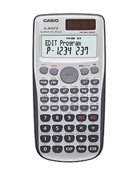 Casio FX-3650PII calculadora Bolsillo Calculadora científica Negro, Plata