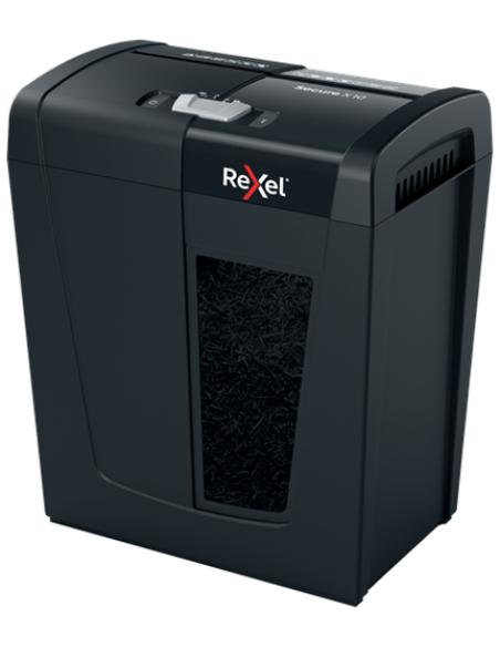 Rexel Secure X10 triturador de papel Corte cruzado 68 dB Negro