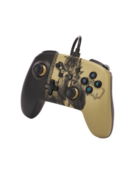 PowerA NSGP0084-01 mando y volante Haya, Beige USB Gamepad Analógico Nintendo Switch