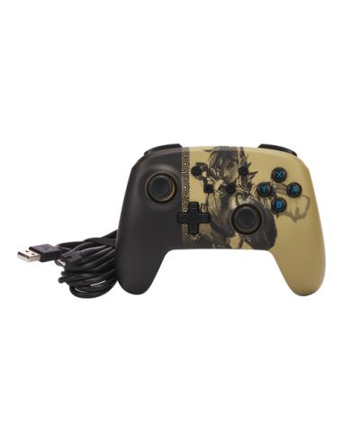 PowerA NSGP0084-01 mando y volante Haya, Beige USB Gamepad Analógico Nintendo Switch