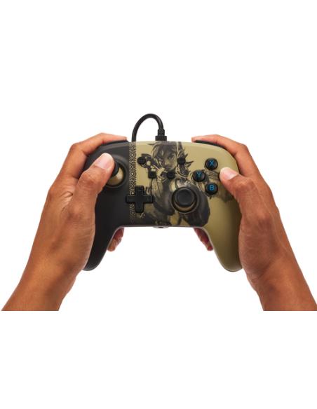 PowerA NSGP0084-01 mando y volante Haya, Beige USB Gamepad Analógico Nintendo Switch
