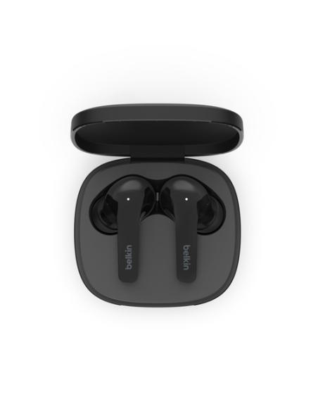 Belkin SOUNDFORM Flow Auriculares Inalámbrico Dentro de oído Llamadas/Música USB Tipo C Bluetooth Negro
