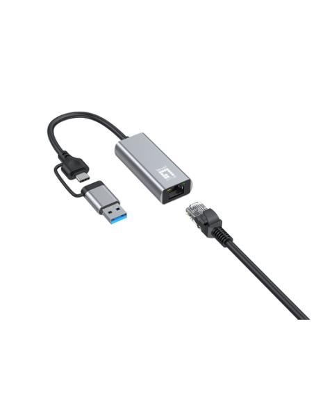 LevelOne USB-0423 adaptador y tarjeta de red Ethernet 2500 Mbit/s