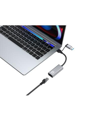 LevelOne USB-0423 adaptador y tarjeta de red Ethernet 2500 Mbit/s