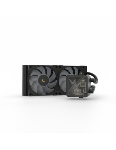 Valkyrie V240 Lite Procesador Sistema de refrigeración líquida todo en uno 24 cm Negro