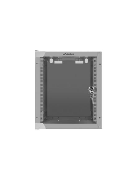 Lanberg WF10-2306-10S armario rack 6U Bastidor de pared Gris