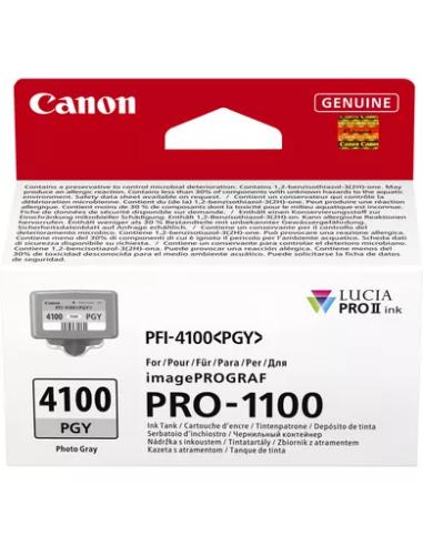 Canon LUCIA PRO II cartucho de tinta 1 pieza(s) Original Rendimiento estándar Fotos gris