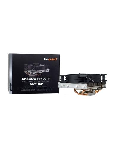 be quiet! Shadow Rock LP Procesador Enfriador 12 cm Negro, Cobre, Plata
