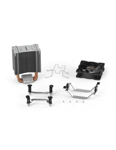 be quiet! PURE ROCK SLIM 2 Procesador Enfriador 9,2 cm Plata 1 pieza(s)