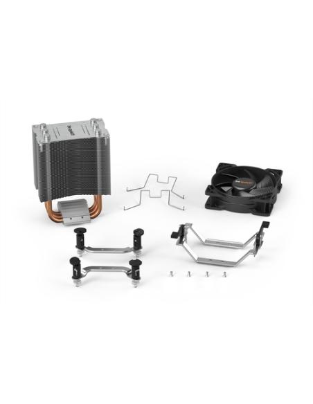 be quiet! PURE ROCK SLIM 2 Procesador Enfriador 9,2 cm Plata 1 pieza(s)
