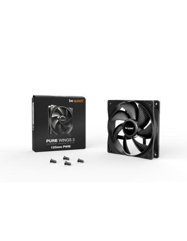 be quiet! Pure Wings 3 120mm PWM Carcasa del ordenador Ventilador 12 cm Negro 1 pieza(s)