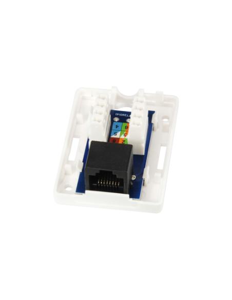 Equip 235113 caja de tomacorriente RJ-45 Blanco
