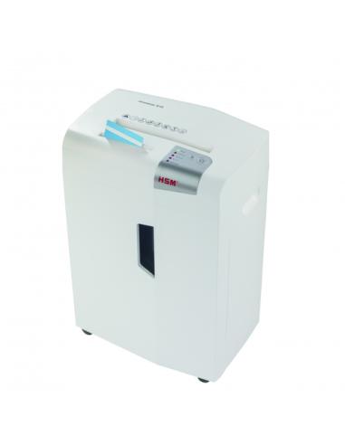HSM X15 triturador de papel Corte en partículas 57 dB 23 cm Plata, Blanco
