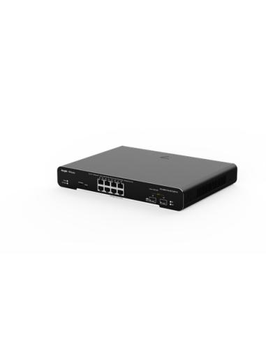 Ruijie Networks RG-NBS3100-8GT2SFP-P switch Gestionado L2 Gigabit Ethernet (10/100/1000) Energía sobre Ethernet (PoE) Negro