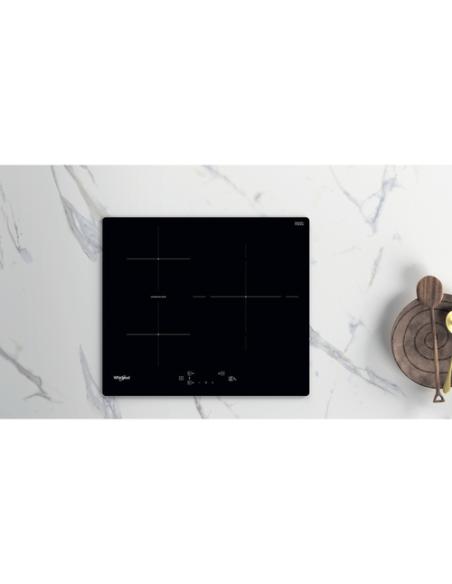 Whirlpool WB Q4860 NE hobs Negro Integrado 59 cm Con placa de inducción 3 zona(s)