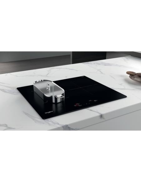 Whirlpool WB Q4860 NE hobs Negro Integrado 59 cm Con placa de inducción 3 zona(s)